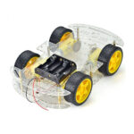 Longer version of 4 WD Double Layer Smart Car Chassis Kit