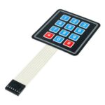 4×3 Matrix 12 keys Membrane Switch Keypad - Image 2
