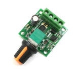 DC Motor PWM Speed Regulator 1.8V, 3V, 5V, 6V, 12V-2A speed control switch function