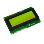 JHD 20×4 character LCD Display with Green/Yellow Backlight