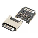 Simcard Holder C792 6Pin Push Type