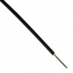1/23 Black Single Strand Wire  - 91 Meters