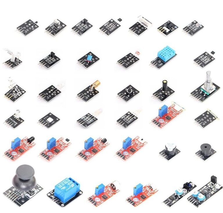 37 in 1 Sensors Kit Compatible with Arduino Without Plastic Box ...