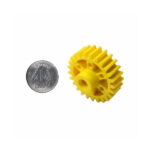 Yellow Plastic Gear OD/ID 36/6 mm 12.5mm width