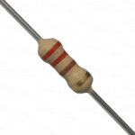 220E 0.25W CFR Resistor (50 Pcs)