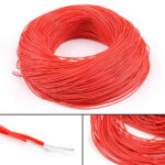24AWG High Quality Silicone Wire 1meter (Red)