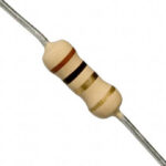 2E 0.25W CFR Resistor (50 Pieces)