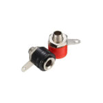 4mm Banana Socket Jack for Banana Plug Terminal Connector(Pack of 2)