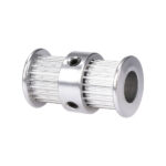 Aluminum GT2 Timing Double Head Pulley 20 Tooth 8mm Bore For 6mm Belt