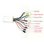 24V 350W Ebike Motor Controller 6/8/10 -inch Hub Motor - Image 2