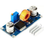 XL4015 5A DC-DC Step Down Adjustable Power Supply Buck Module LED with Heatsink