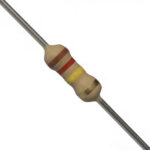 120K 0.25W CFR Resistor CERMET (50 Pcs)