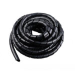12mm Spiral Wrapping Band Black 10M for Wires