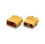 Amass XT90 Male-Female Connector pair with Housing-1 Pair - Image 2