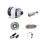 DC 48V 1500W BM1418ZXF Brushless Motor, DIY E-Tricycle For Medium And Heavy Load E-Tricycle ebike