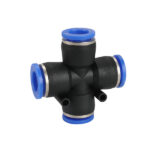 6mm 4 Way Equal Cross Pneumatic Connector