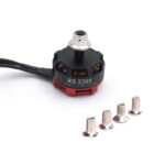 RS2205 2300KV Brushless DC Motor for QAV250 QAV300 Racing Multicopter – Silver Cap (CCW Motor Rotation)