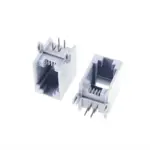 RJ10 Connector Female 4P4C (5 Pieces)