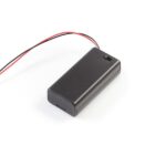2 x 1.5V AA battery holder with cover and On/Off Switch