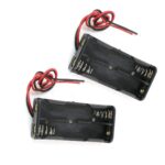 2 x 1.5V AAA Battery Holder Without Cover-2Pcs