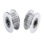 Aluminum GT2 Timing Idler Pulley For 6mm Belt 20 Tooth 5mm Bore