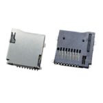 Micro SD Card Socket 9Pin Adapter Push Type Memory Card Slot Holder - (Pack of 2)