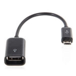 Micro USB OTG Adapter Black Host Cable for Raspberry Pi