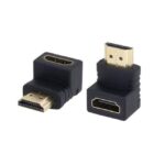 HDMI Female to HDMI Male 90 Degree L Shape Adapter/Connector