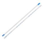 0.5mm Pitch 6 pin 200mm FPC A-Type Ribbon Flexible Flat Cable (Pack of 2)