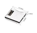Micro SD Card Socket Adapter 10 Pin Self Pop-up Memory Card Slot Holder - Image 2