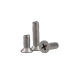 M3 X 5mm Bolt  SS 304 CSK Countersunk Philips Head – 25 Pcs