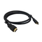 Mini HDMI To HDMI Cable with Gold Plated Connectors (1.5Mtr)