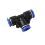 12mm Equal Tee Pneumatic Connector - 2 Pcs