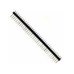 2.54mm  40×1 pin 10mm Pitch Burg Strip Male Straight Brass ( pack of 2 )