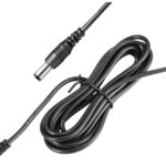 5.5 x 2.1mm DC JACK Power Cable 1 Meter with Ferrite Core