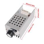 10000W AC 220V Original Chips Thyristor Super Power Electronic Regulator can Change Light Speed and Temperature - Image 4