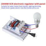 10000W Super Power Thyristor Electronic Voltage Regulator, Adjust Light Speed Temperature - Image 4