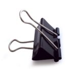 Metal Binder Clips Black 15MM (4Pcs)