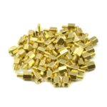 M3 X 6mm Male to female Brass Hex Threaded Pillar Standoff Spacer (pack of 10)