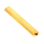 M3 X 35mm Female to Female Brass Hex Threaded Pillar Standoff Spacer (Pack of 5)