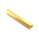 M3 X 30mm Female to Female Brass Hex Threaded Pillar Standoff Spacer (Pack of 5)