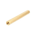 M3 X 40mm Female to Female Brass Hex Threaded Pillar Standoff Spacer (Pack of 5)