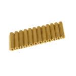 M3 X 40mm Female to Female Brass Hex Threaded Pillar Standoff Spacer (Pack of 5) - Image 3