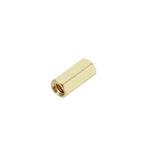 M3 X 6mm Female to Female Brass Hex Threaded Pillar Standoff Spacer (Pack of 5) - Image 2