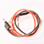 Banana Patch Cord 1 Pair (Red+Black)