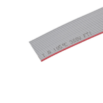 16 Pin 2.54MM Pitch Grey Flat Ribbon Data Cable Wire (1 Meter)