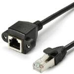 RJ45 Female Panel Mount Type to Male Cable- 1.5 Meter - Image 3