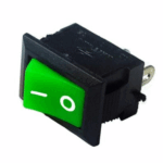 Rocker Switch Green 6A 250V AC SPST NON- ILLUMINATED  (Pack of 2) - Image 4