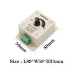12V-24V 8A Adjustable Dimmer Switch For Single LED Strip - Image 3