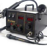 852D++ 2 in 1 Soldering Rework Station Solder Iron SMD Hot Air Gun DC Power Supply Welder